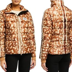 Burberry Deer Print Colington Lightweight Down Jacket